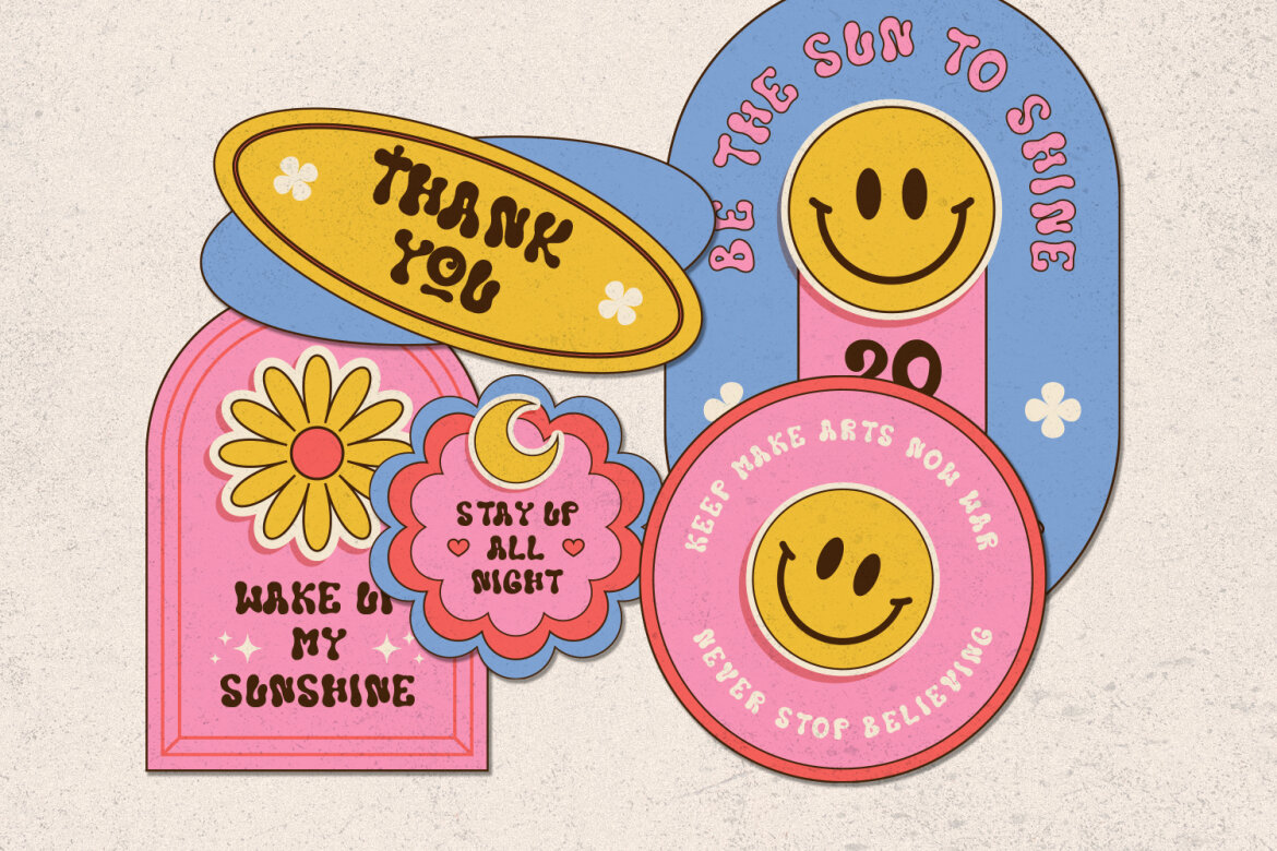 Riyollo Groovy Decorative FREE Font - view 9