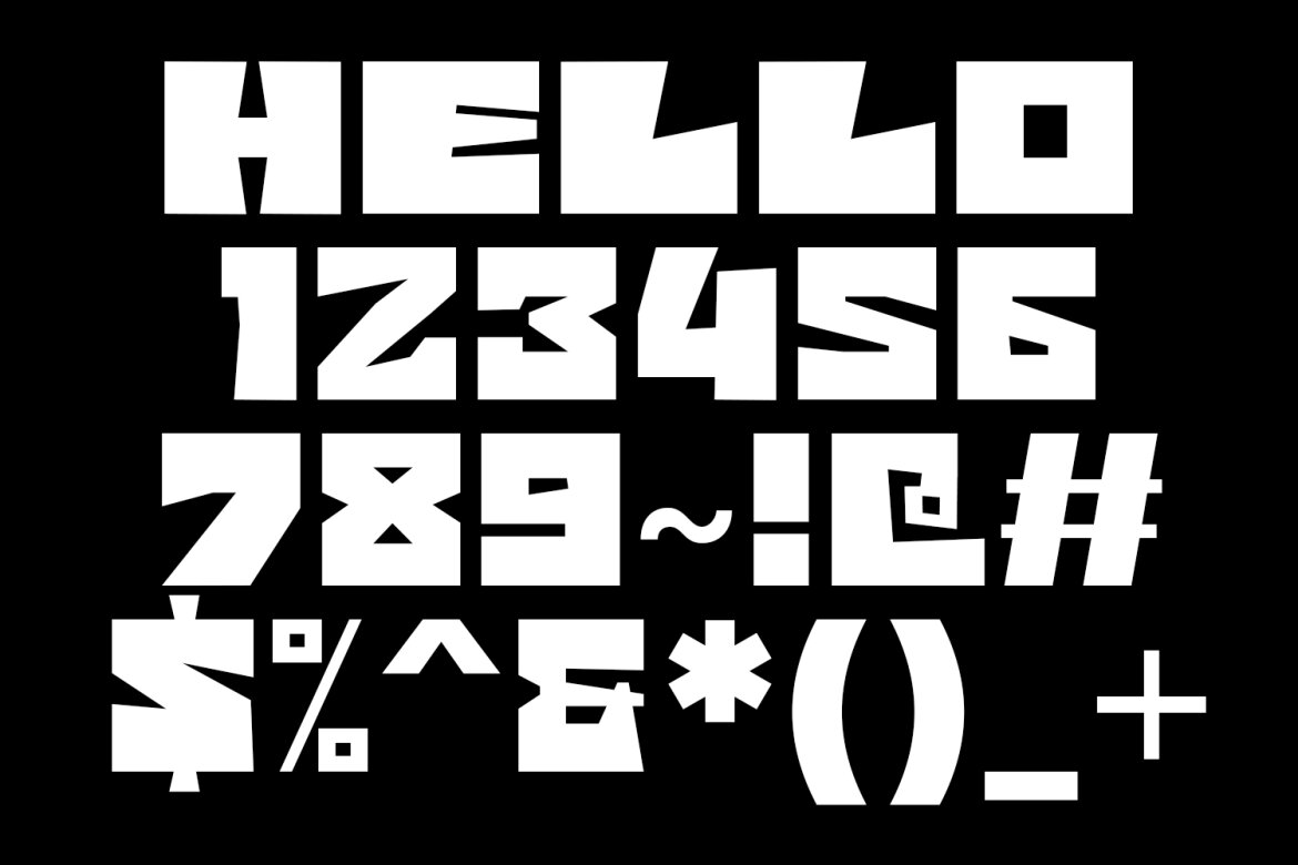 Zhinx Decorative FREE Font - view 7