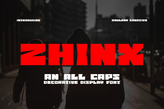 Zhinx Decorative FREE Font