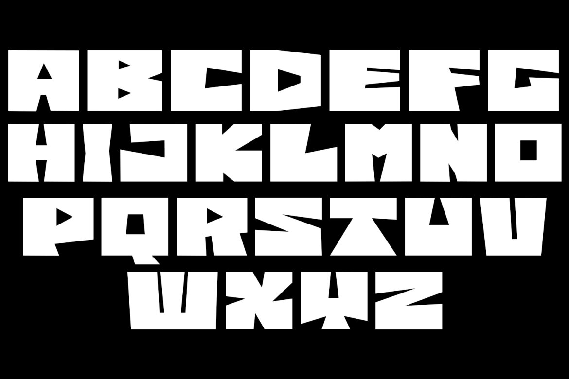 Zhinx Decorative FREE Font - view 6