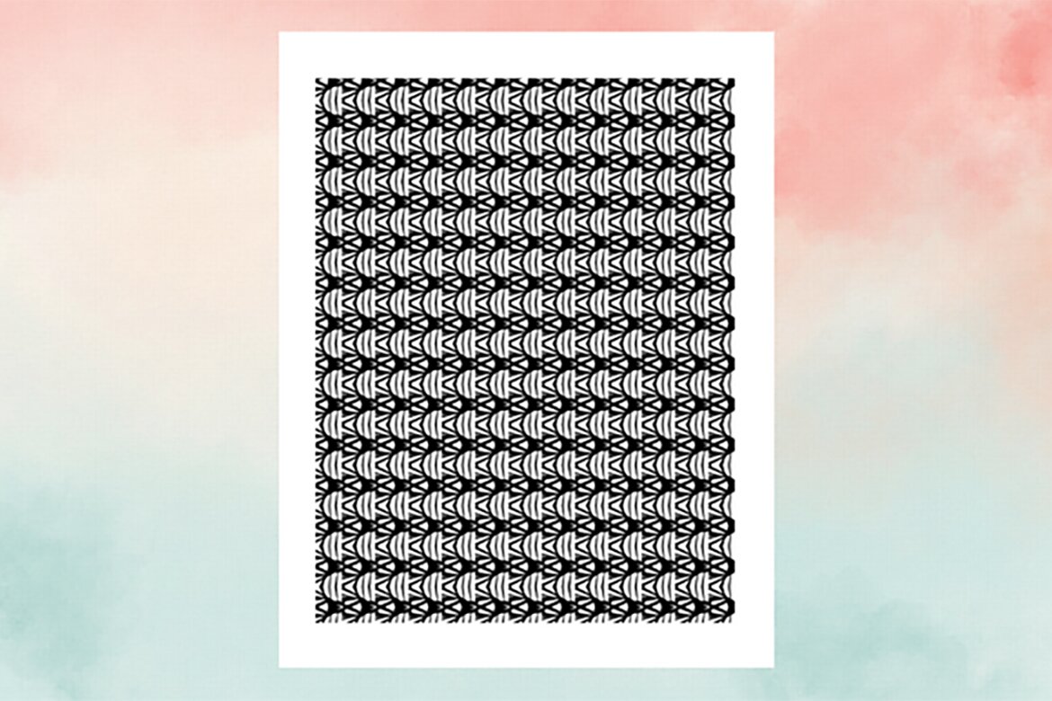 KDP Geometric pattern coloring pages Volume –28 alt