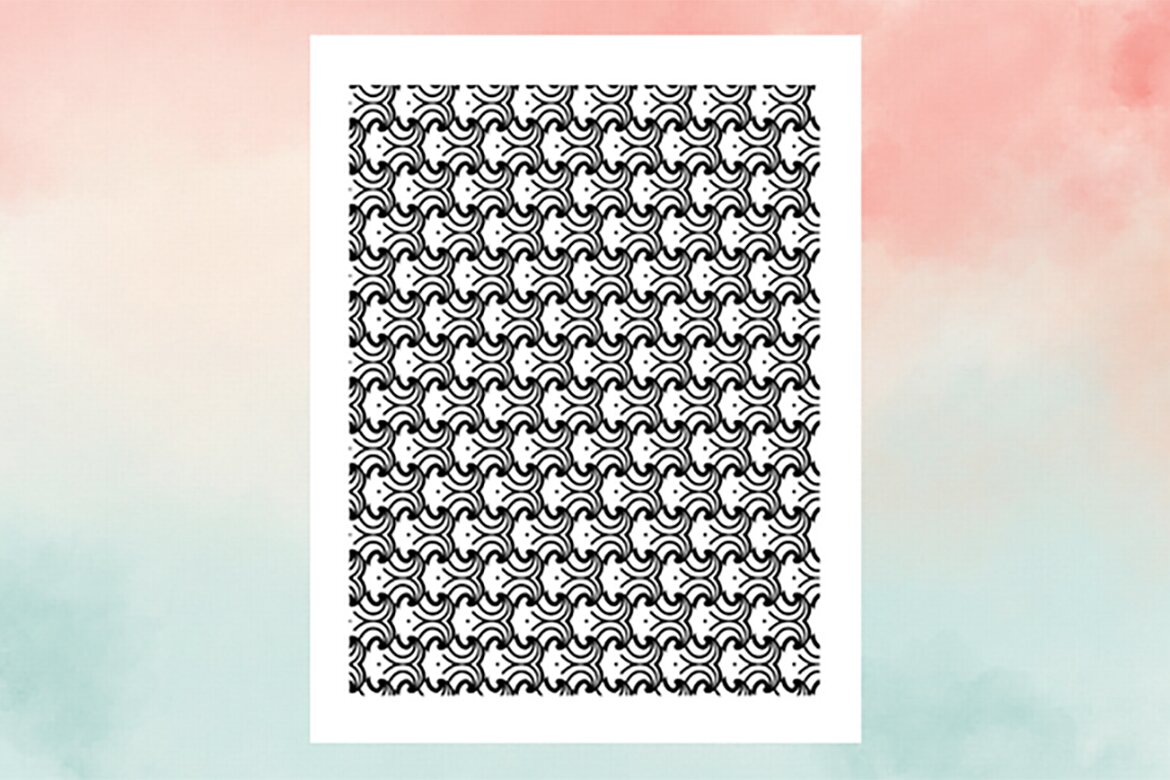 KDP Geometric pattern coloring pages Volume –29 alt