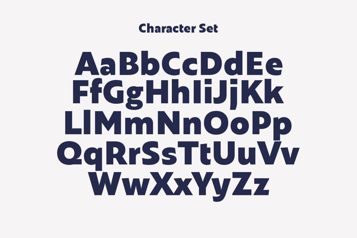 Graton Bold Sans FREE Font - view 6