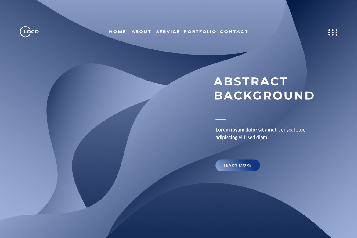 Blue Gray Dynamic FREE Backgrounds - view 9