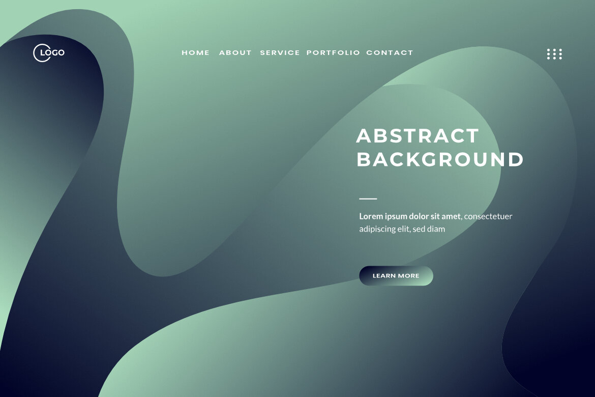 Blue Gray Dynamic FREE Backgrounds - view 3