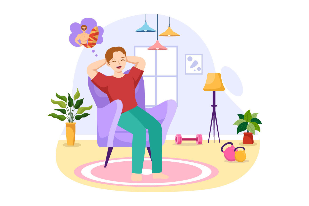 11 People Daydreaming FREE Illustration   alternate