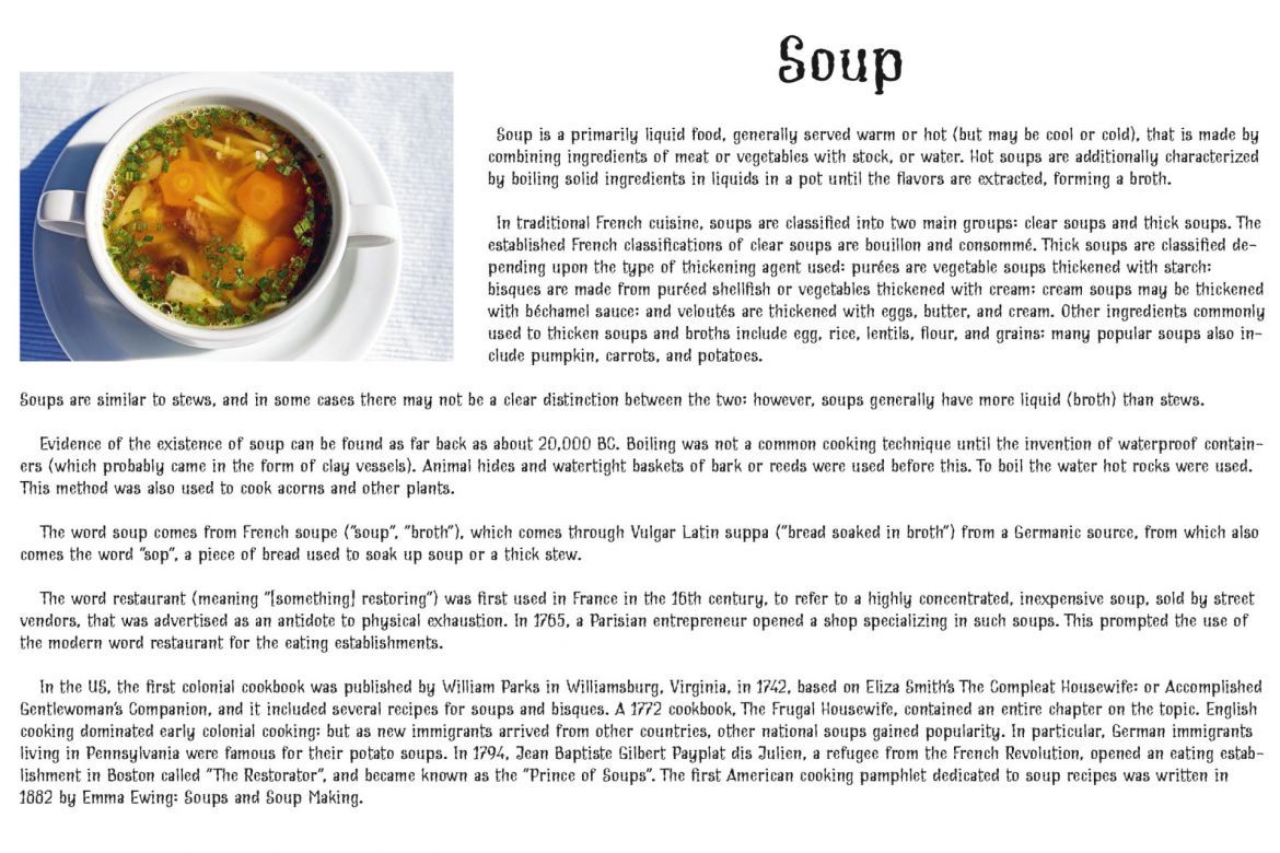 Cream Soup - Sauce Made Font - view 4