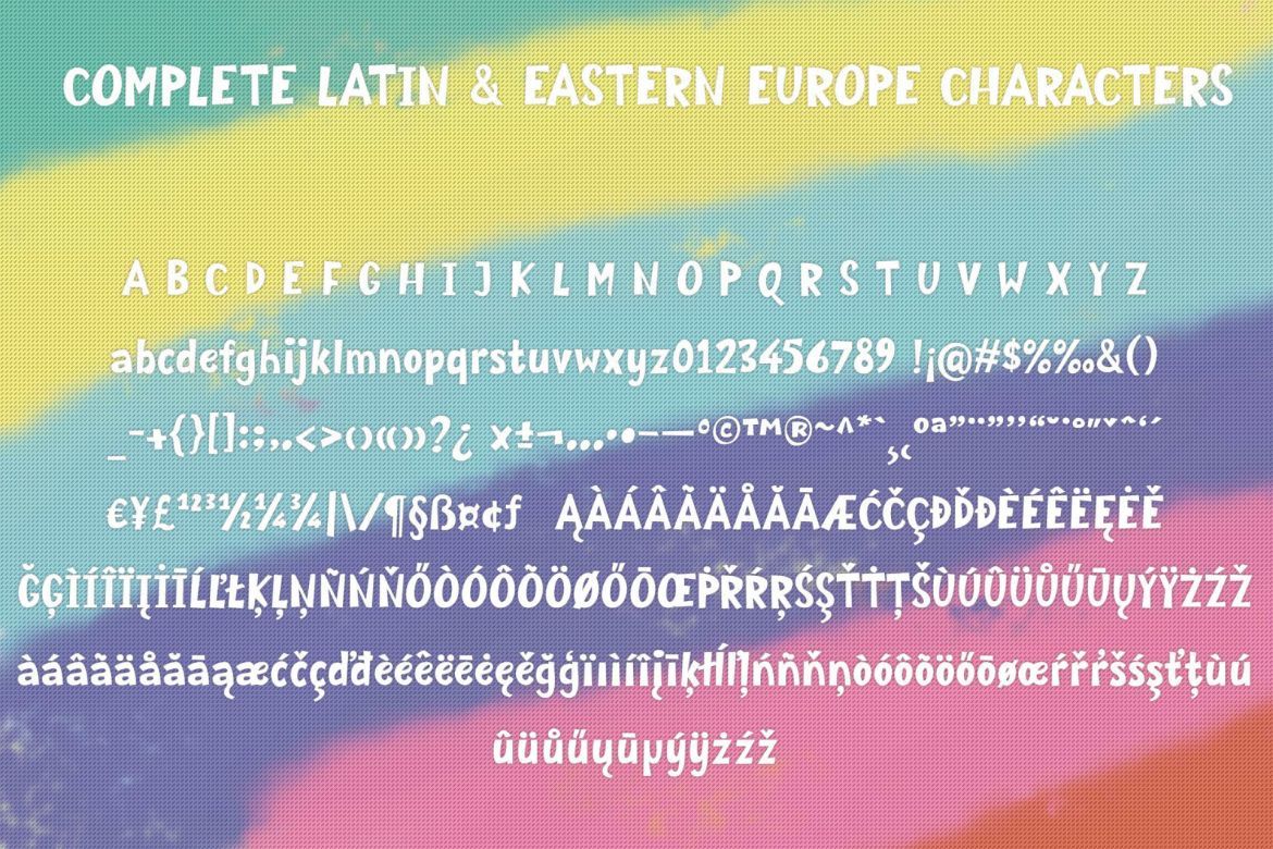 Mozzarella Comic Font - view 6