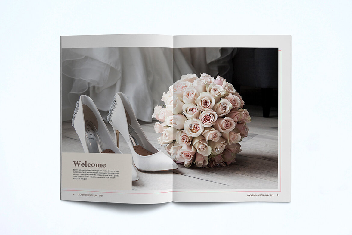 Fashion Lookbook FREE Template - view 6