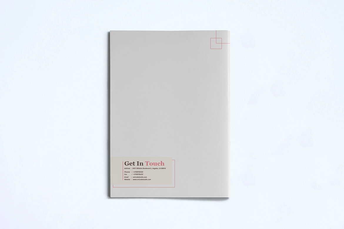 Fashion Lookbook FREE Template - view 13