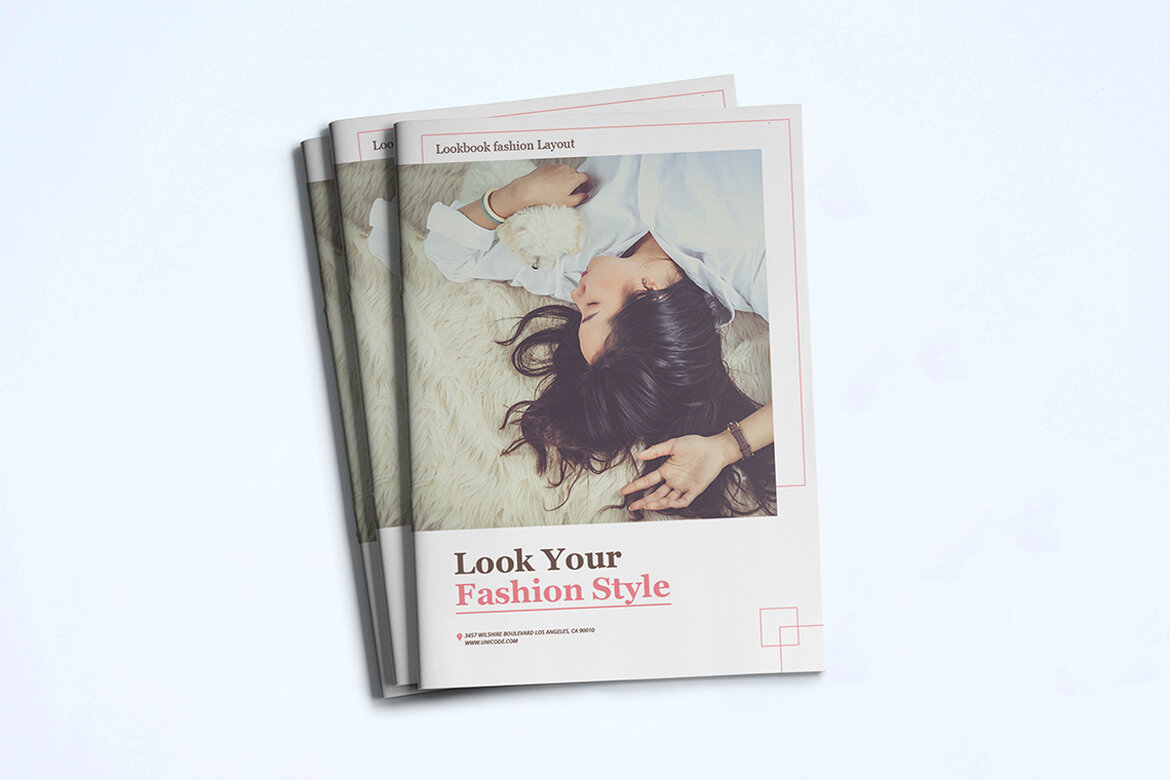 Fashion Lookbook FREE Template alternate