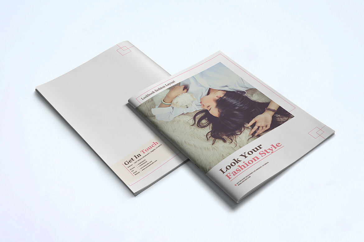 Fashion Lookbook FREE Template - view 14