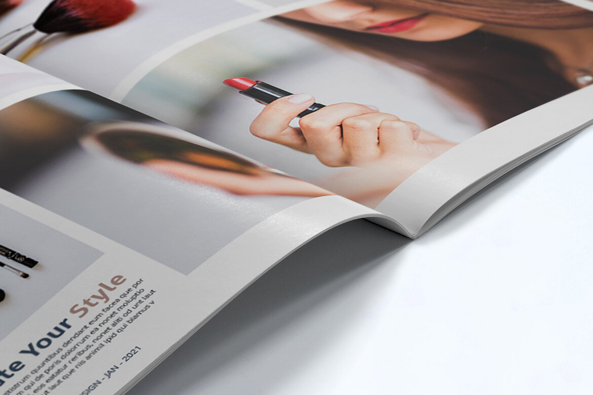 Fashion Lookbook FREE Template alternate