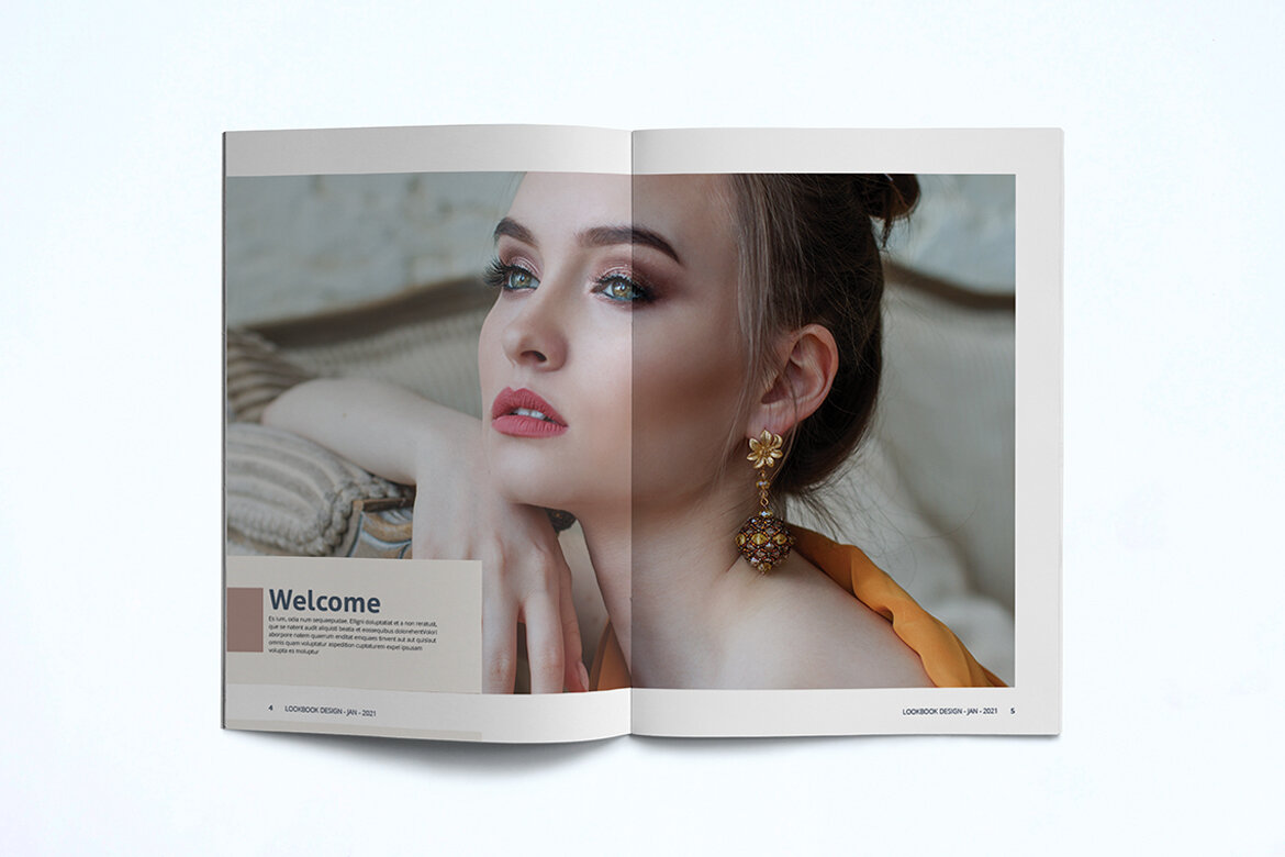 Fashion Lookbook FREE Template - view 6