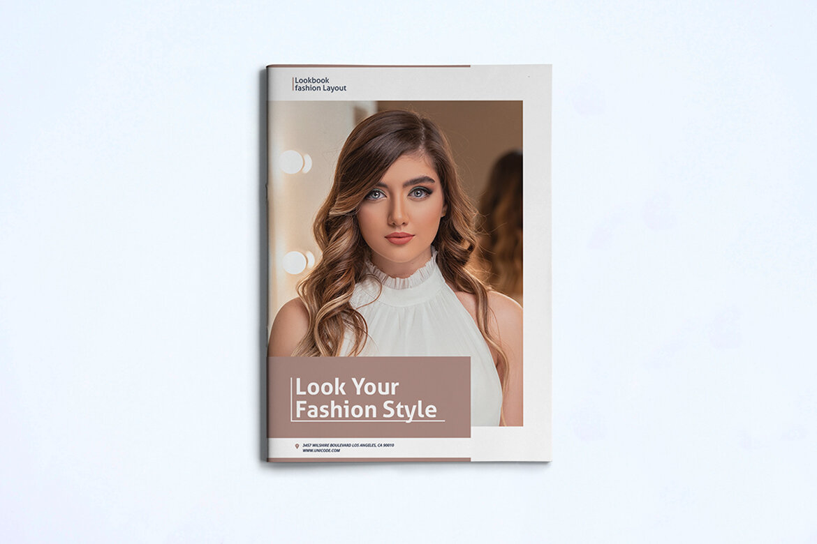 Fashion Lookbook FREE Template - view 3
