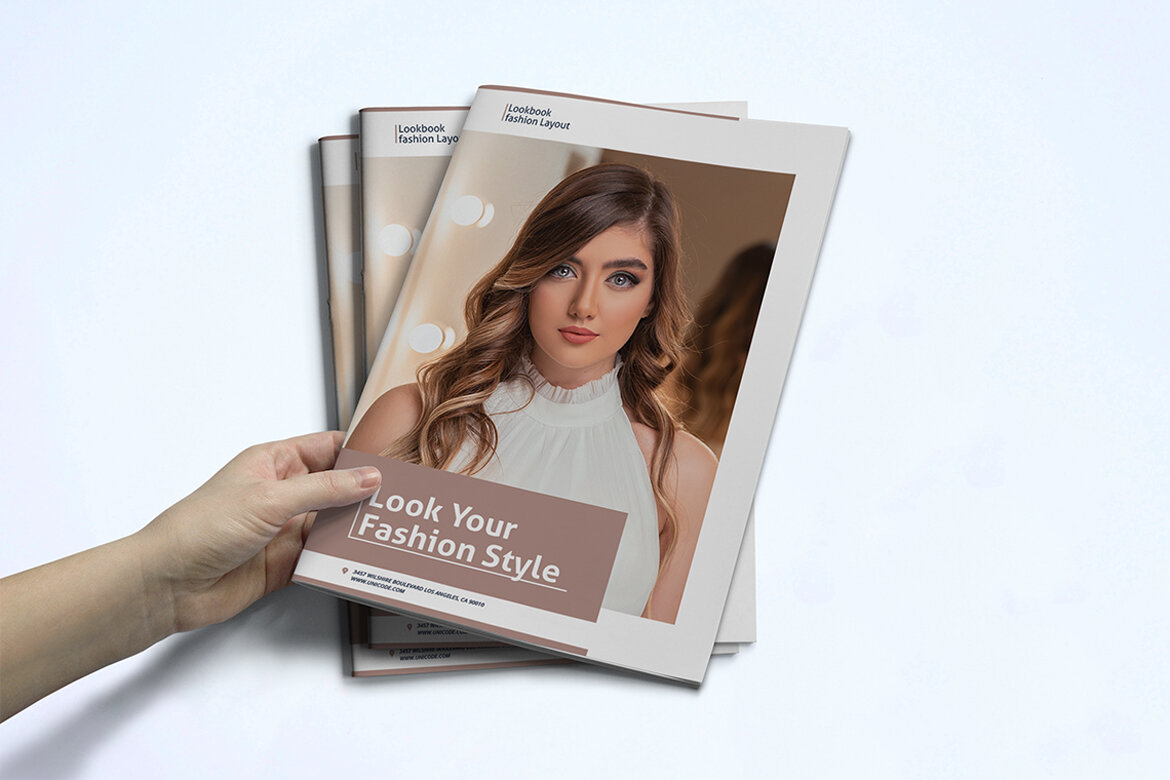Fashion Lookbook FREE Template alternate