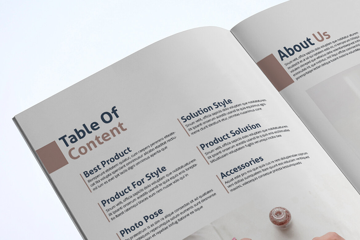 Fashion Lookbook FREE Template - view 5