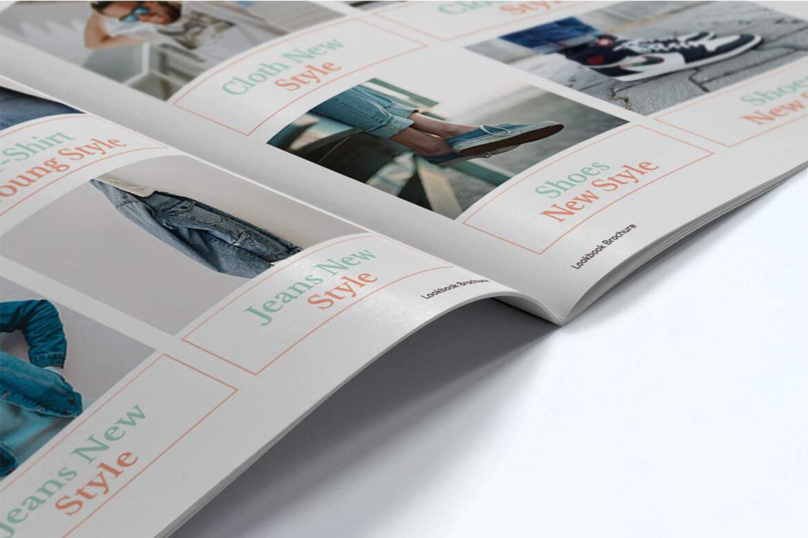 Fashion Lookbook FREE Template - view 11