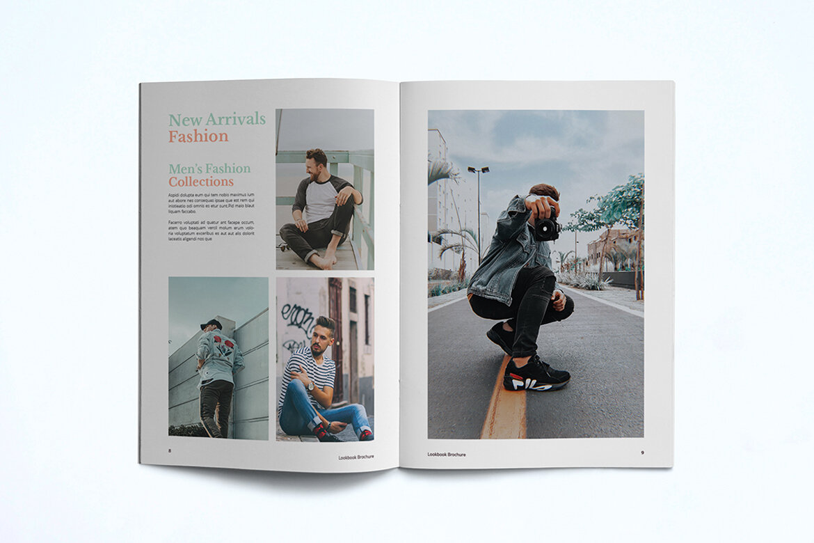 Fashion Lookbook FREE Template - view 7