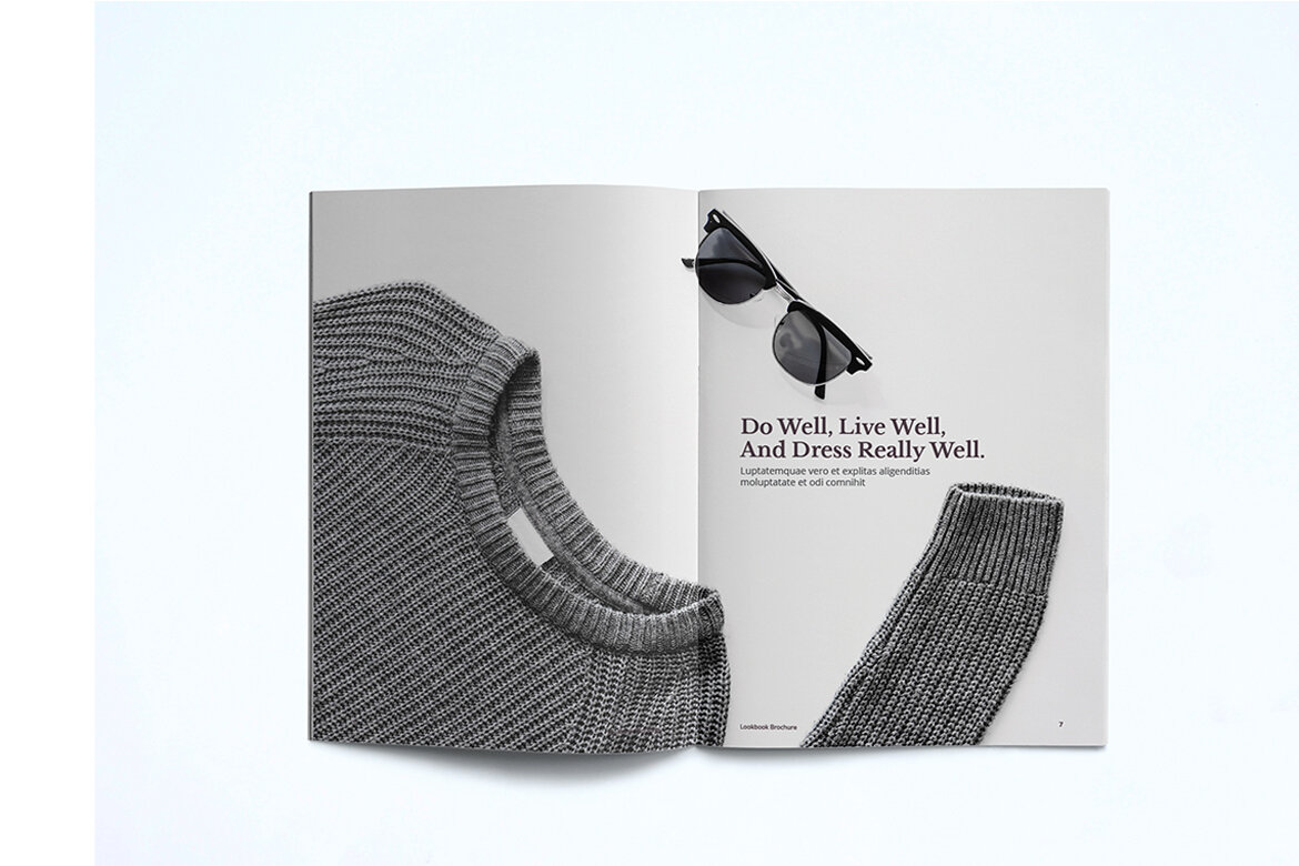 Fashion Lookbook FREE Template - view 6