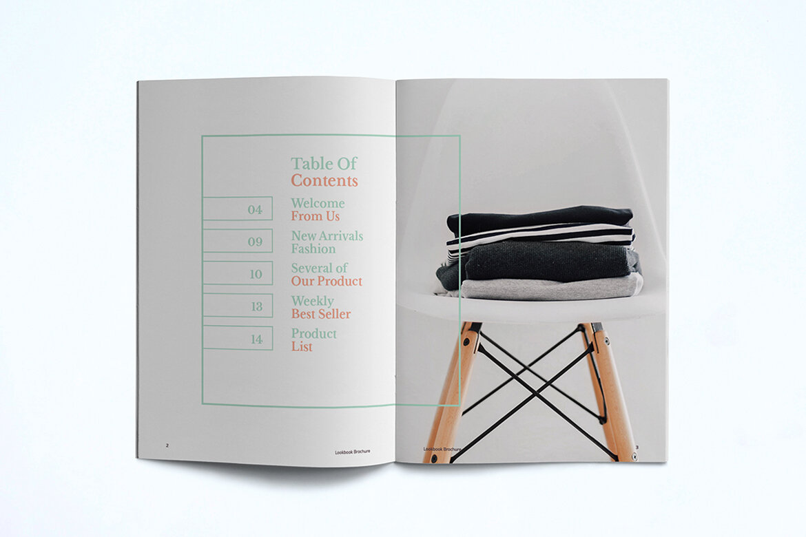 Fashion Lookbook FREE Template - view 4