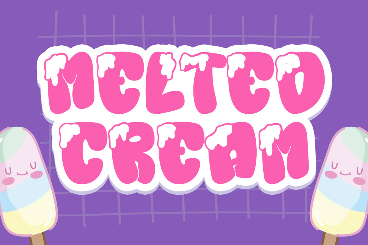 Creammie Groovy FREE Font - view 5
