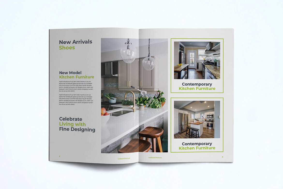 Interior Lookbook FREE Template alternate