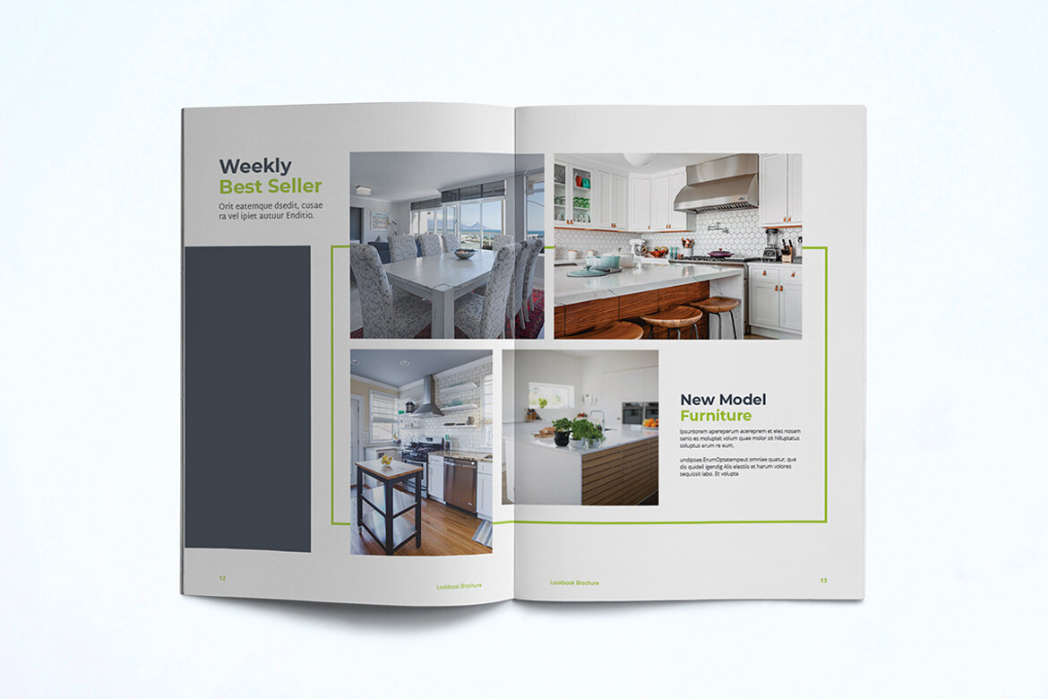 Interior Lookbook FREE Template - view 10