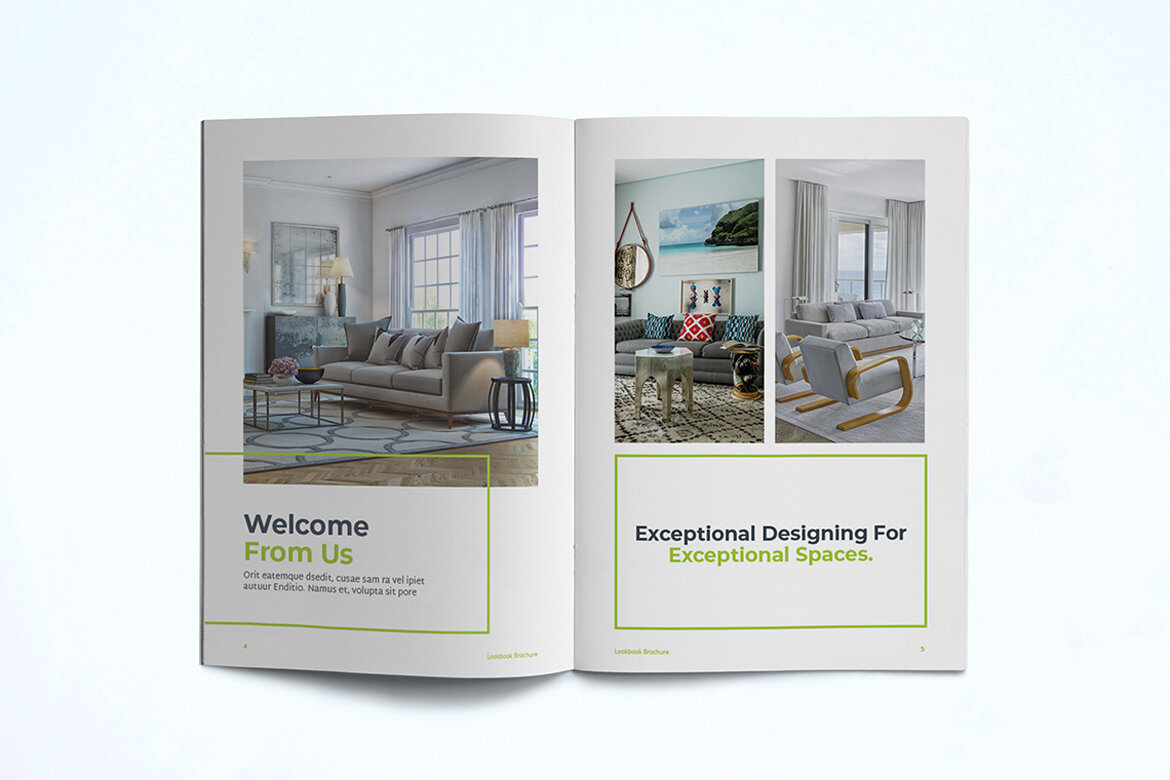 Interior Lookbook FREE Template - view 5