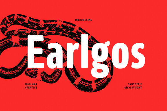 Earlgos Condensed FREE Sans Font