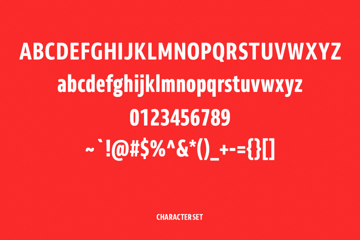 Earlgos Condensed FREE Sans Font - view 6