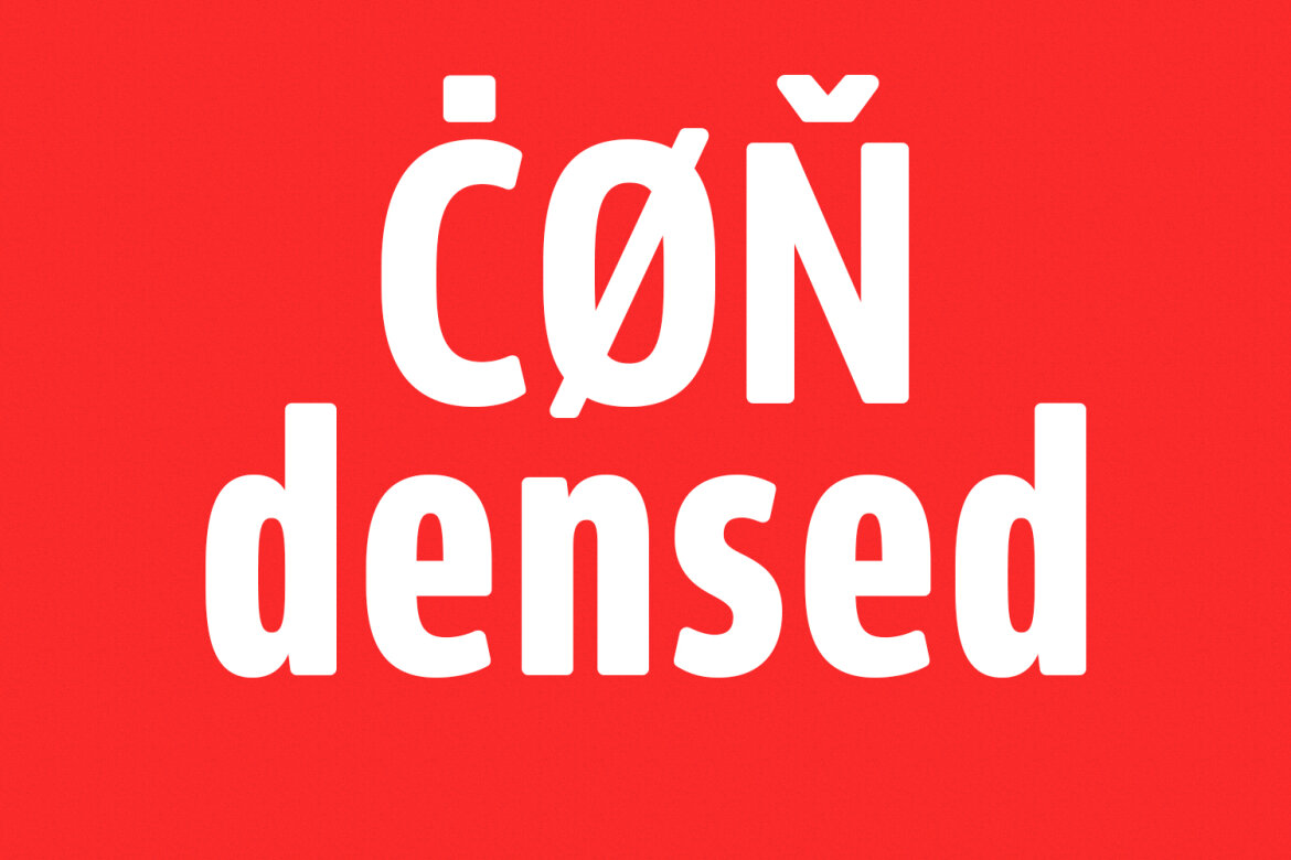 Earlgos Condensed FREE Sans Font - view 7