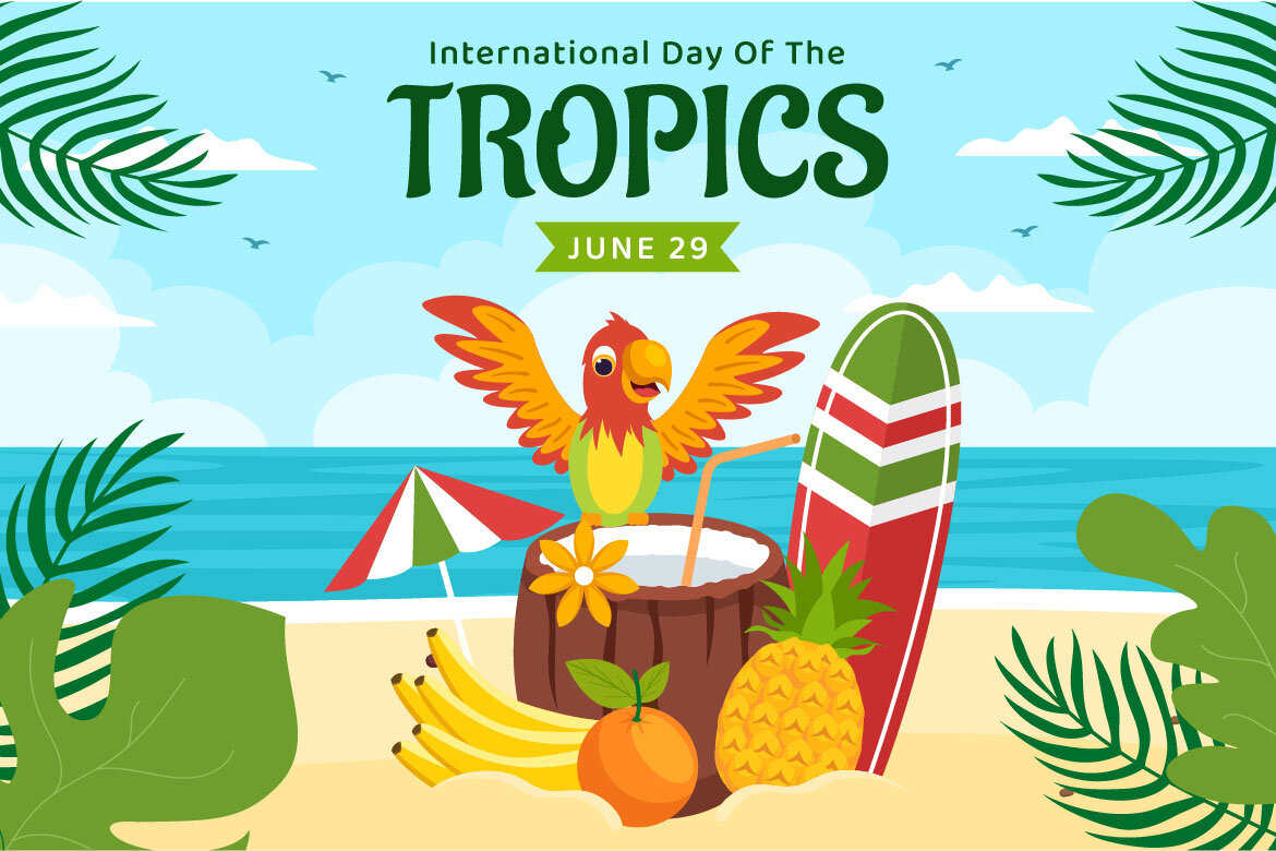 Day of the Tropic FREE Vector Illustration - view 6