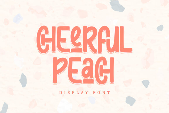 Cheerful Peach FREE Font