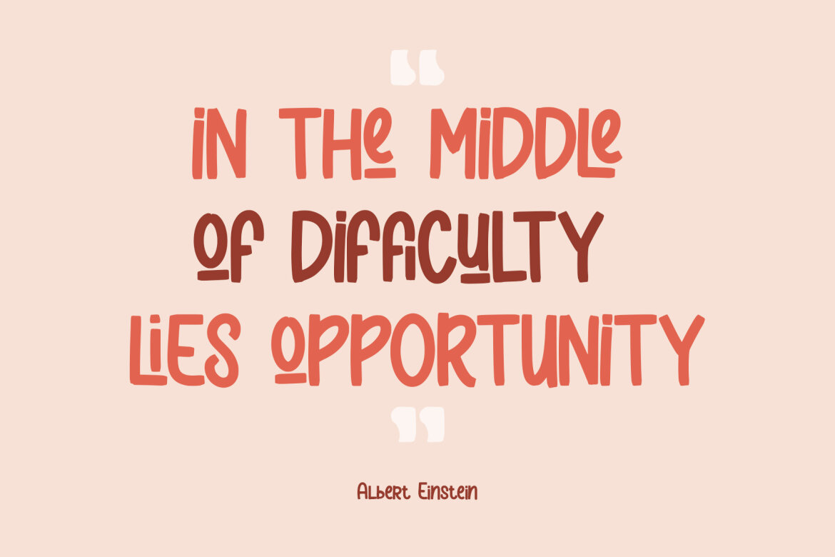 Cheerful Peach FREE Font alternate