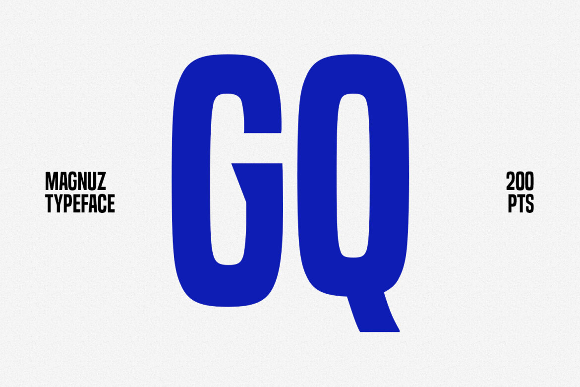 Magnuz Sans FREE Font - view 5