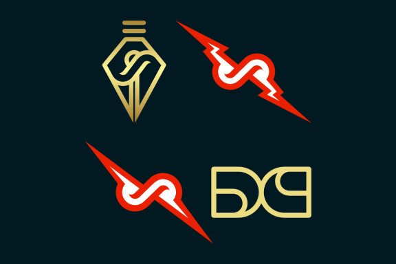 Pen power infinity yin yang - Free Logo Shapes