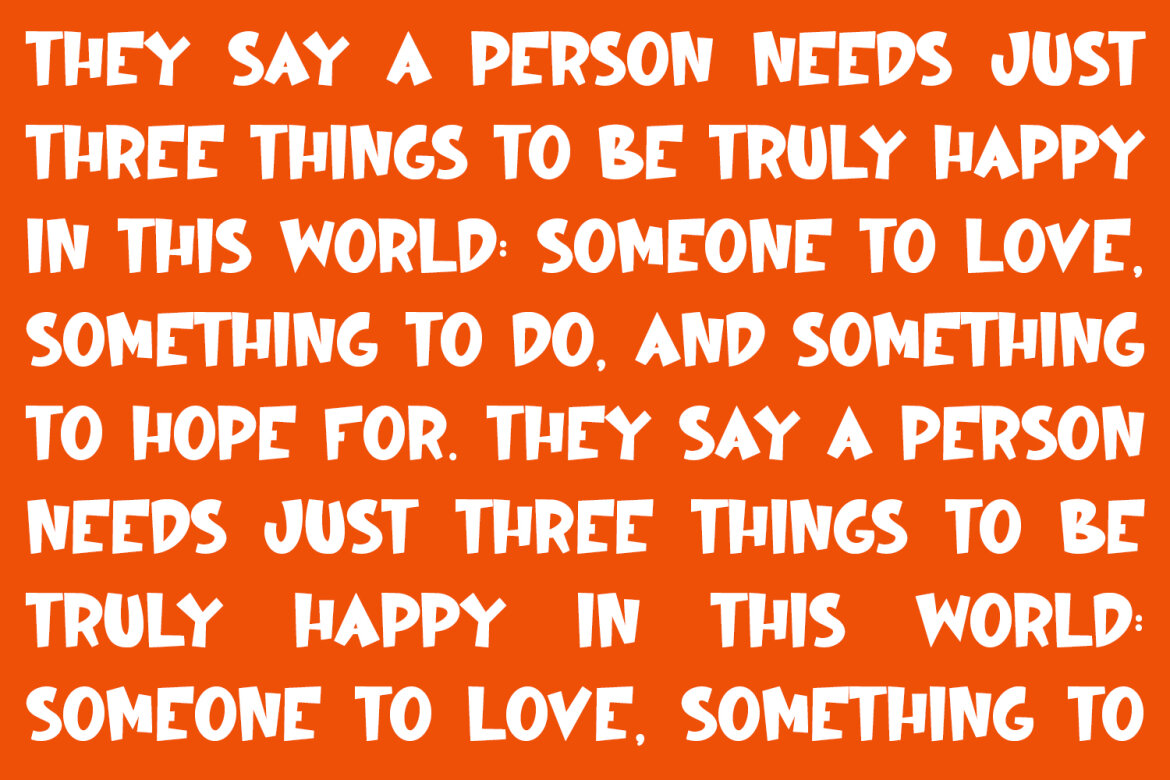 Hottest Vibes Comic FREE Font - view 4