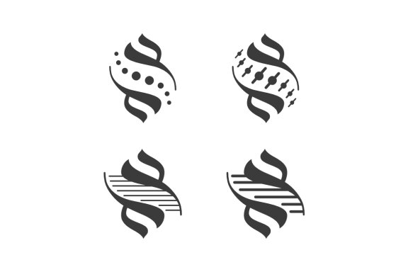 Arabic DNA - Free Logo Shapes