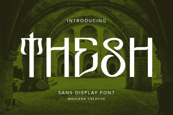 Thesh Decorative FREE Font