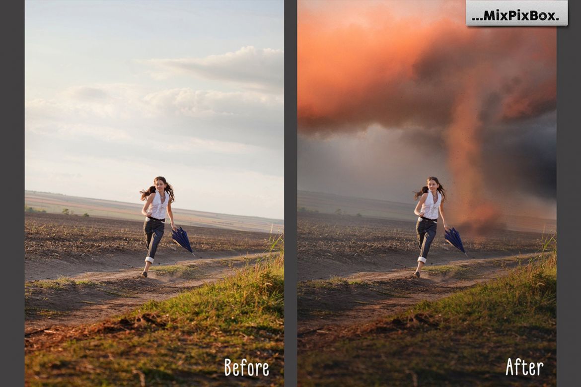 Tornado PNG Photo Overlays alternate