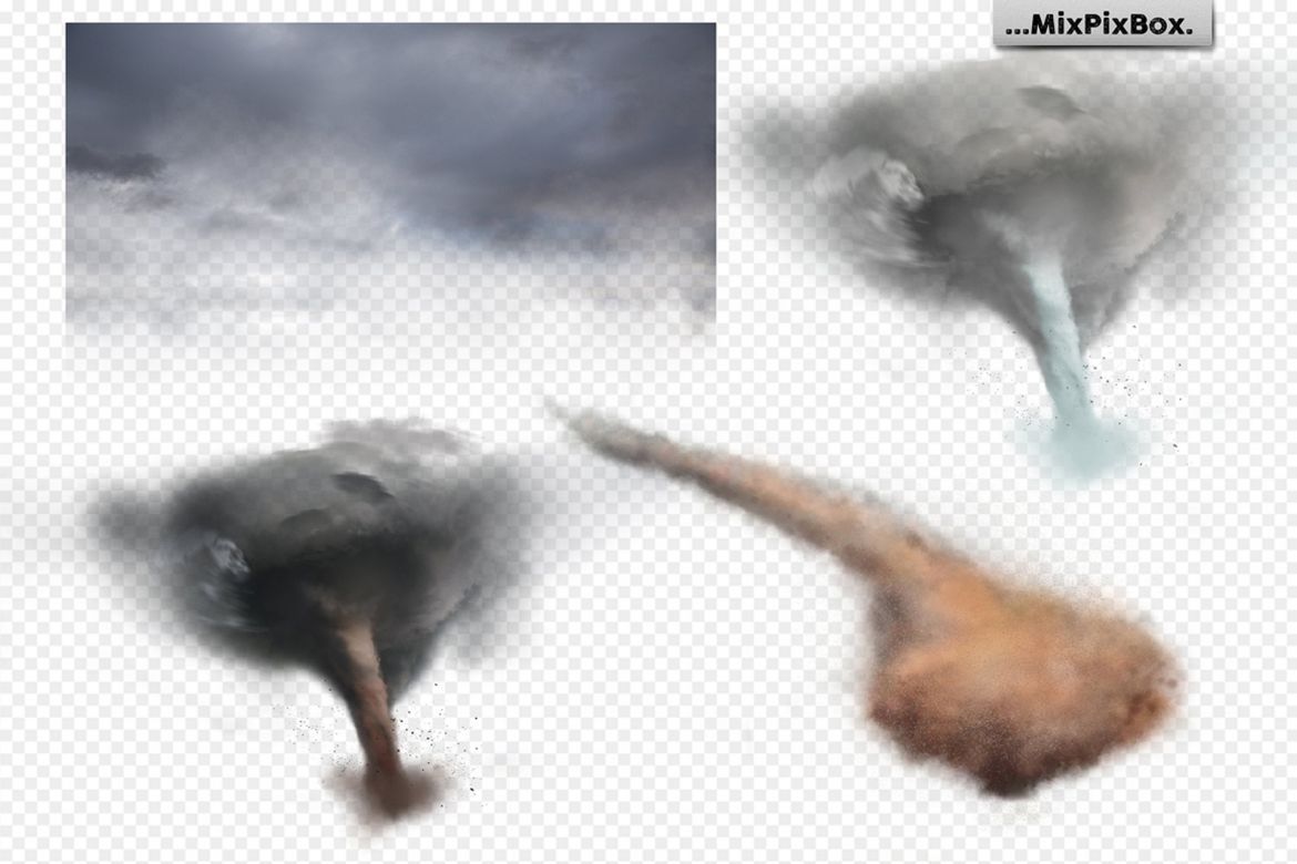Tornado PNG Photo Overlays - view 5