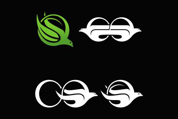 Bird infinity nature - Free Logo Shapes