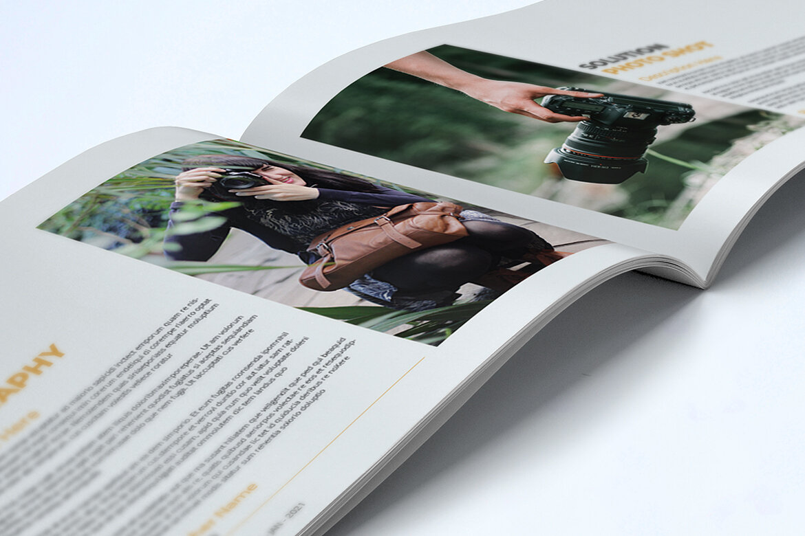 Photography Portfolio FREE Template - view 9