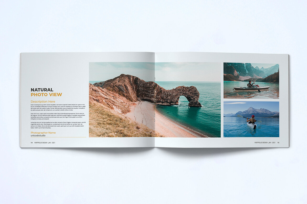 Photography Portfolio FREE Template - view 11