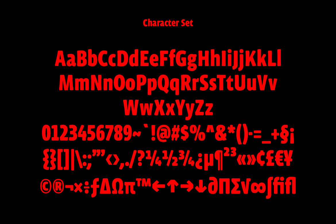 Bitgros Bold Rounded Sans FREE Font alternate