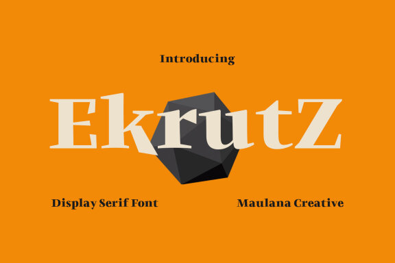 Ekrutz Display Serif FREE Font