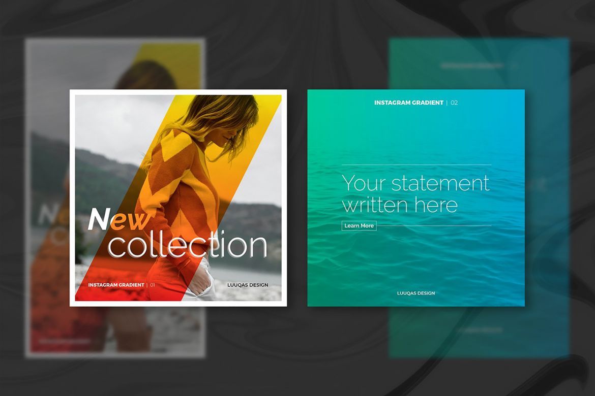 Gradient Social Media Pack - view 9