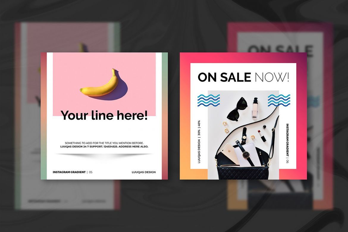 Gradient Social Media Pack - view 11