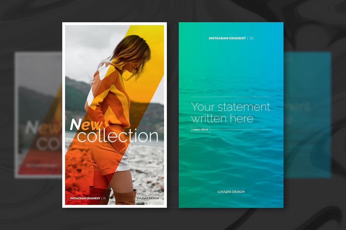 Gradient Social Media Pack - view 2